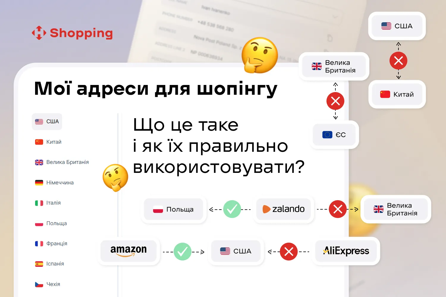 Мои адреса для шопинга — что это такое и как их правильно использовать